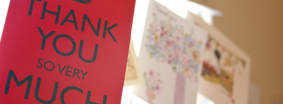 Thank you cards